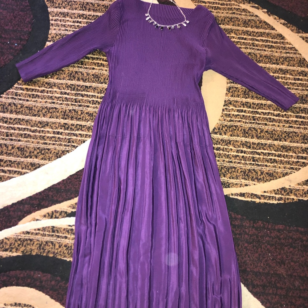 Purple dress